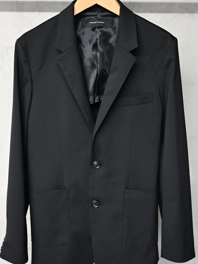 《予約品》 DRY JACKET  / テーラードジャケット / ブラック