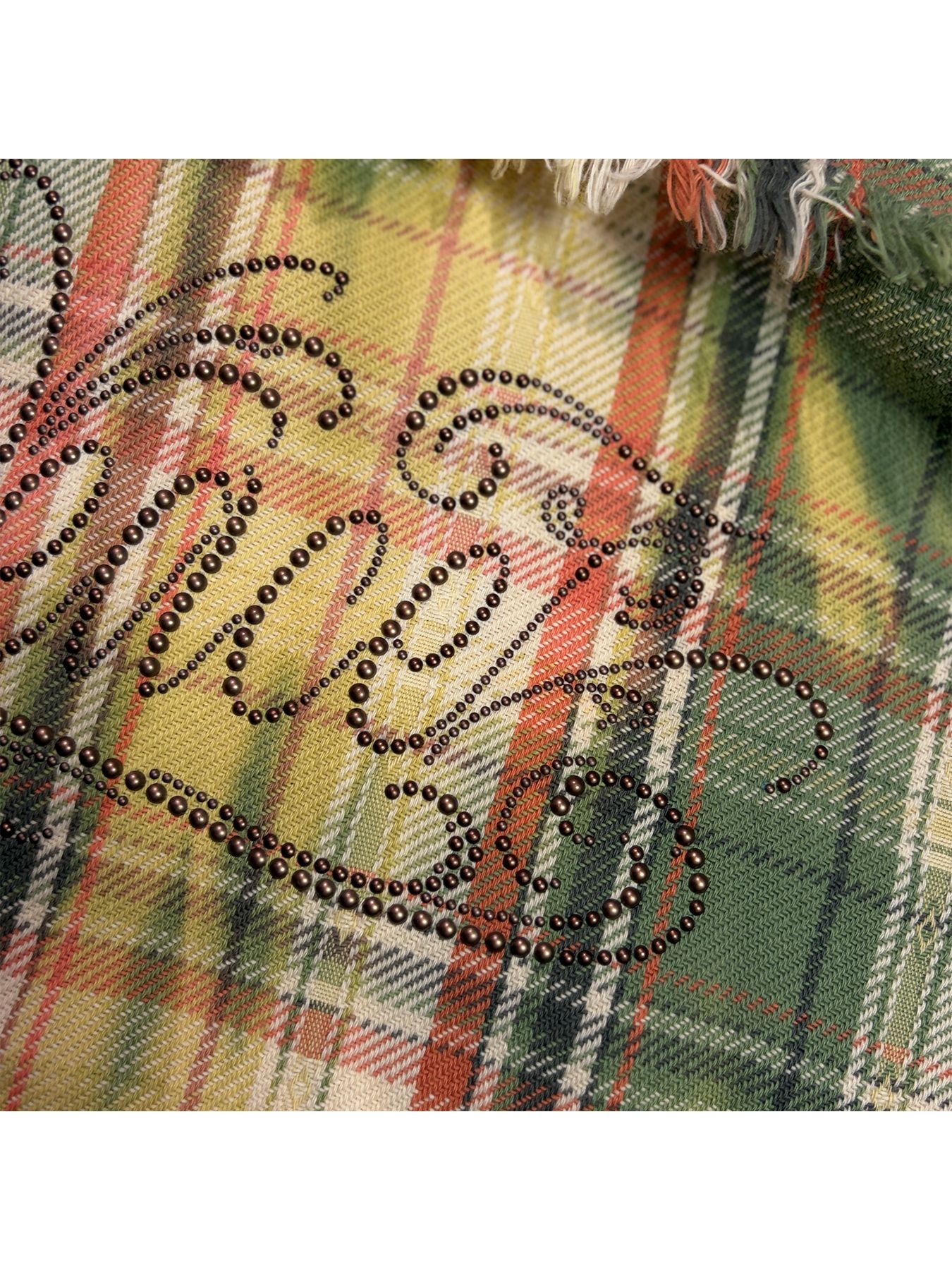 【予約品 8月23日(日) 締切】CO CHECK SHIRT/Peace / メタル / グリーン