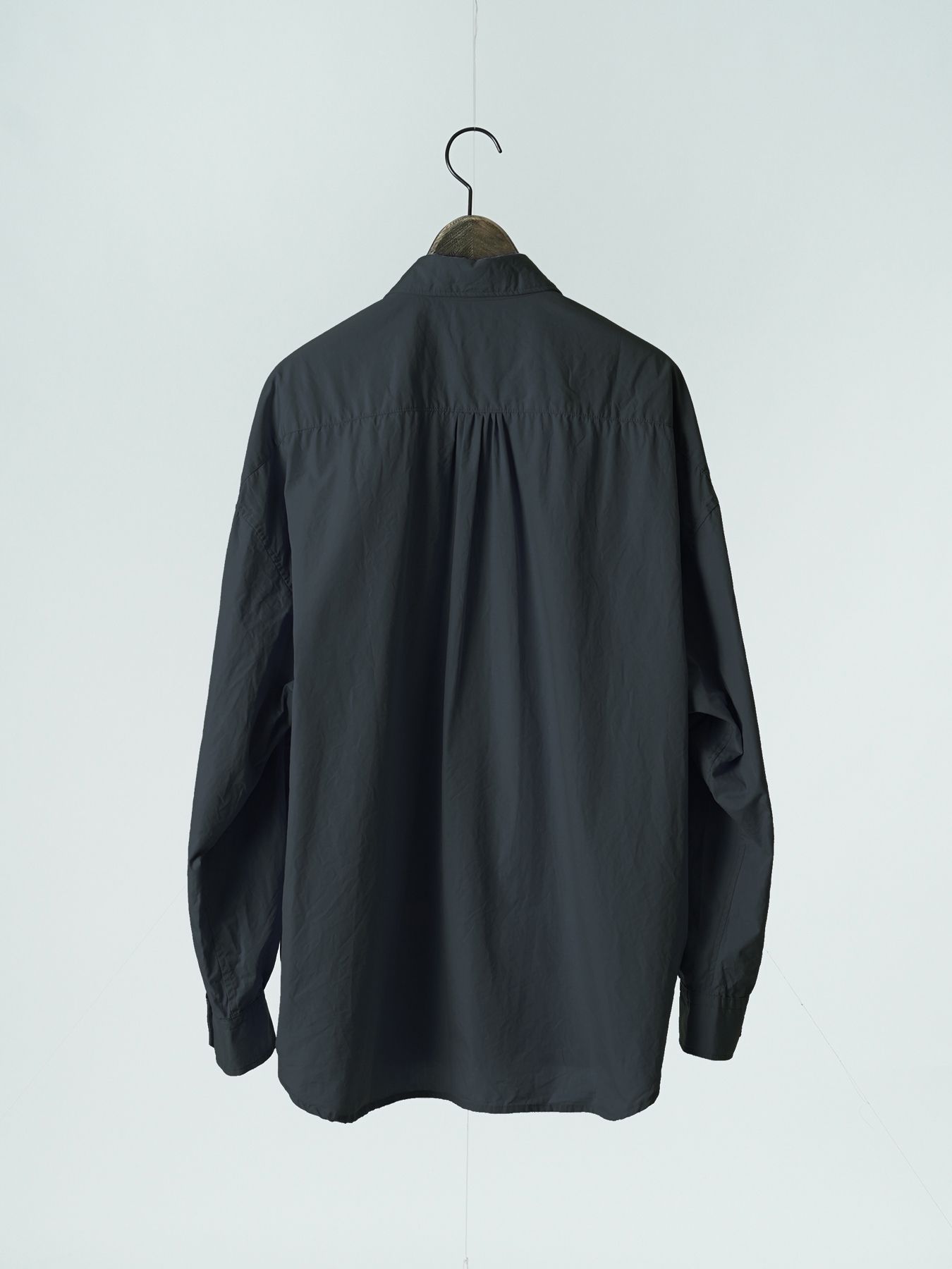 【予約品 5月6日(水) 締切】DRIFT-SHIRTS / ワイドシャツ / チャコール