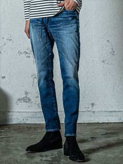 《予約11月17日19時締め》 MICK DENIM JERSEY / ジャージパンツ / インディゴUSED