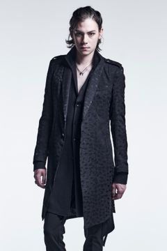 《予約品》 EpouletLongJacket OpalLeopard / Black 【kiryuyrik】 7月入荷予定