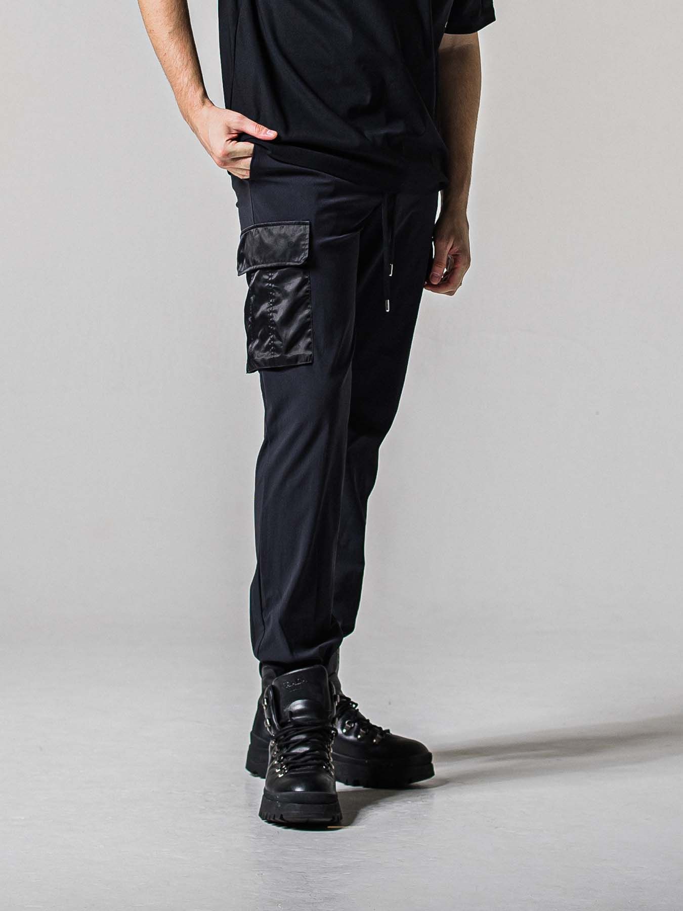 【予約品 11月16日(日) 締切】NY PT CARGO  PANTS / ナイロン イージーカーゴパンツ  / ブラック
