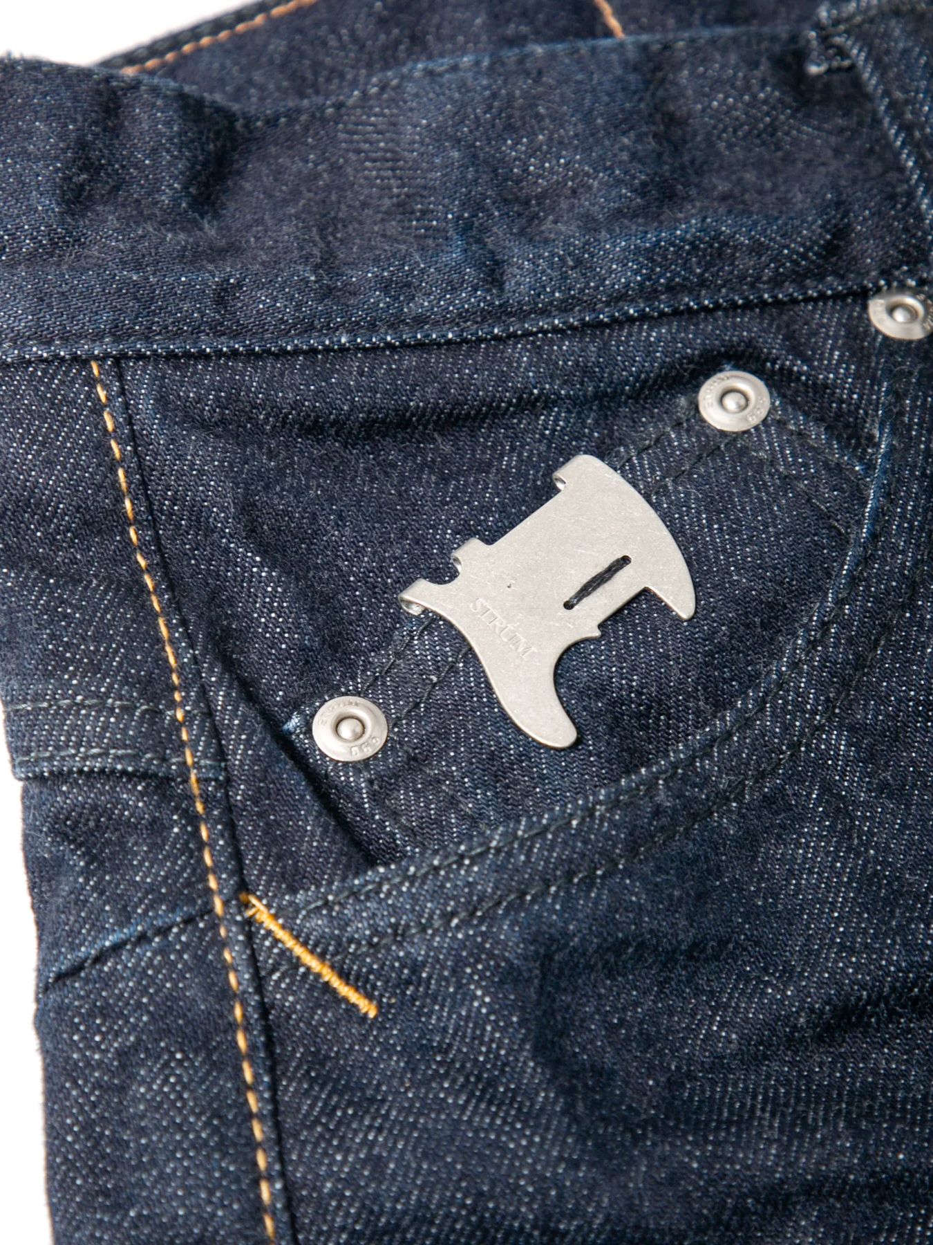 【予約品 4月6日(月) 締切】14oz Deep Blue Heavy Selvage Denim Regular Straight Jeans / 14oz ディープブルー ヘビーセルヴィッチ デニム レギュラーストレート / 1977 / インディゴ（ワンウォッシュ）