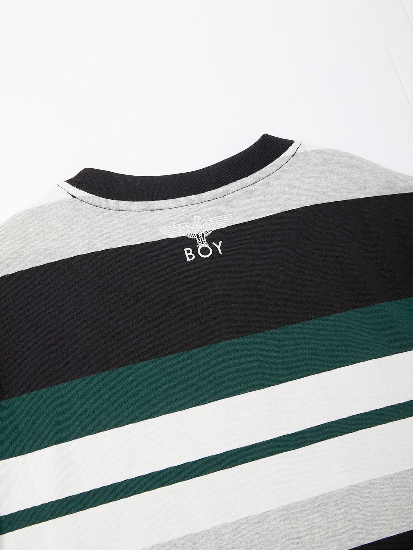 COLLEGE BORDER TEE / カレッジボーダーTシャツ / グリーン
