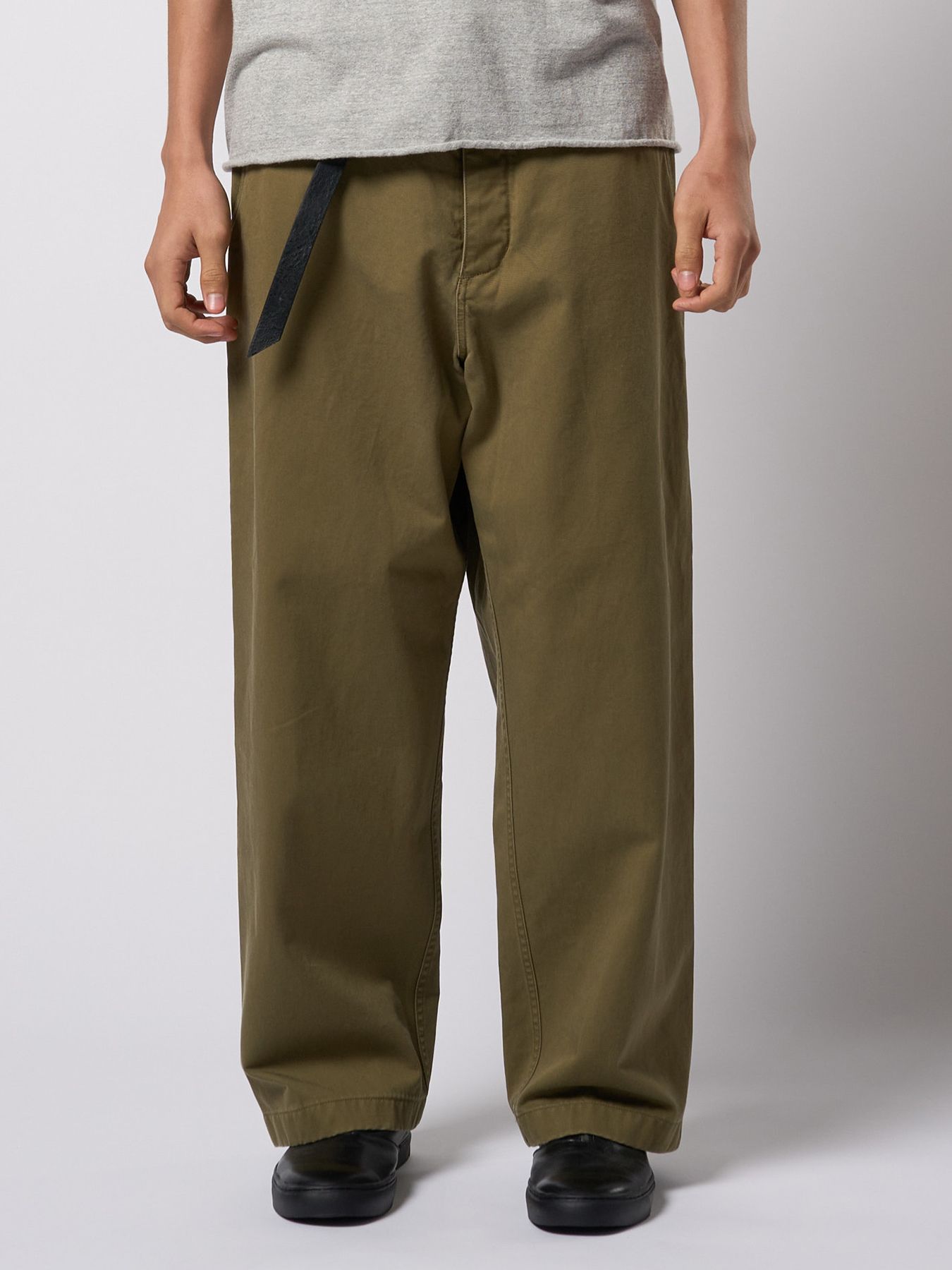 【予約品 9月23日(火) 締切】vintage chino trousers / ヴィンテージチノトラウザーズ / オリーブ