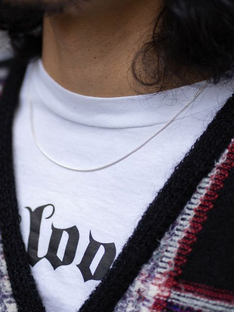 《予約品》 FOXTAIL ROUND CHAIN   / シルバー