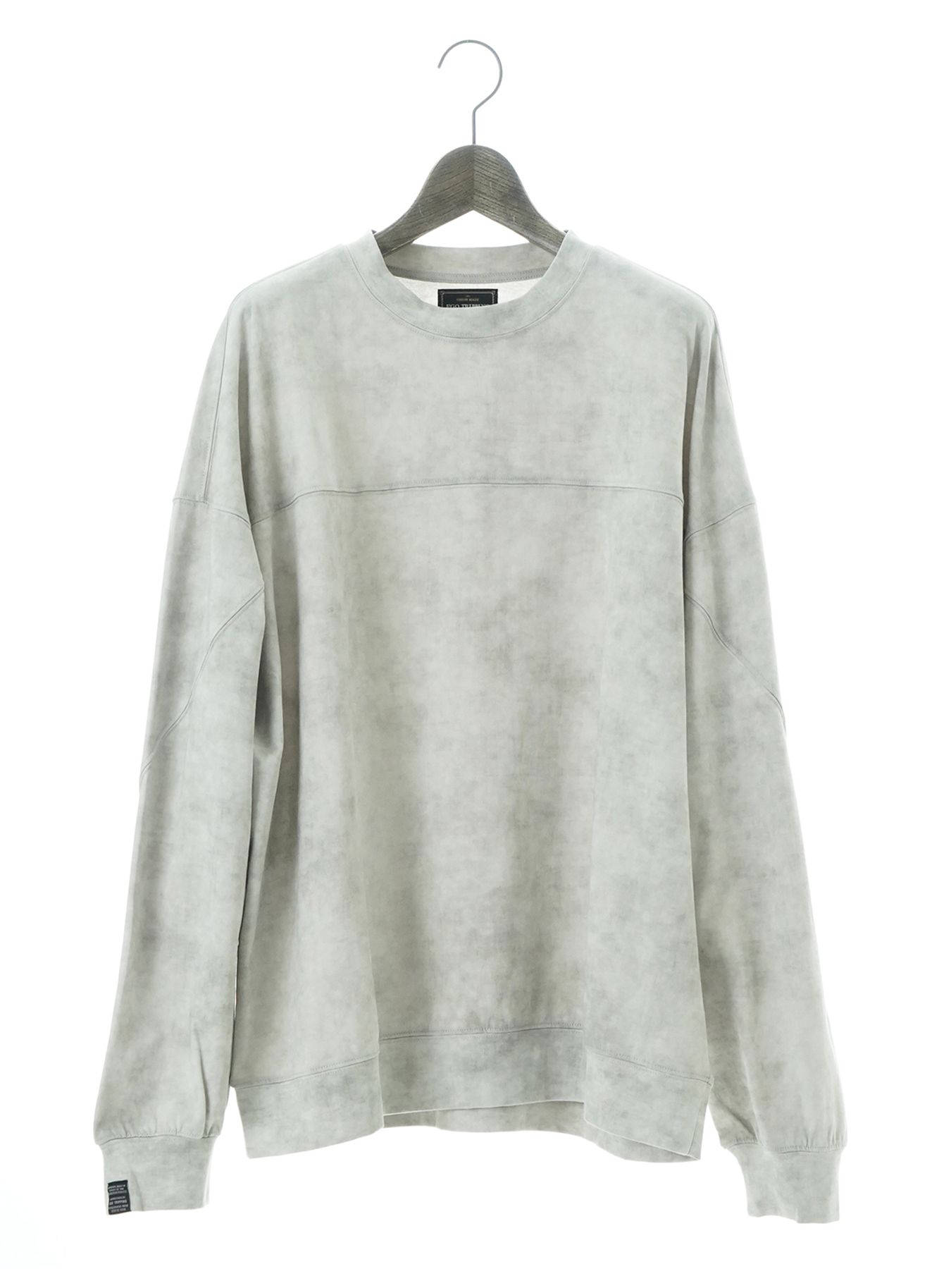 【予約品 10月26日(日) 締切】SWITCHCUT / バイオストーンウォッシュ加工 カットソー / GRAY