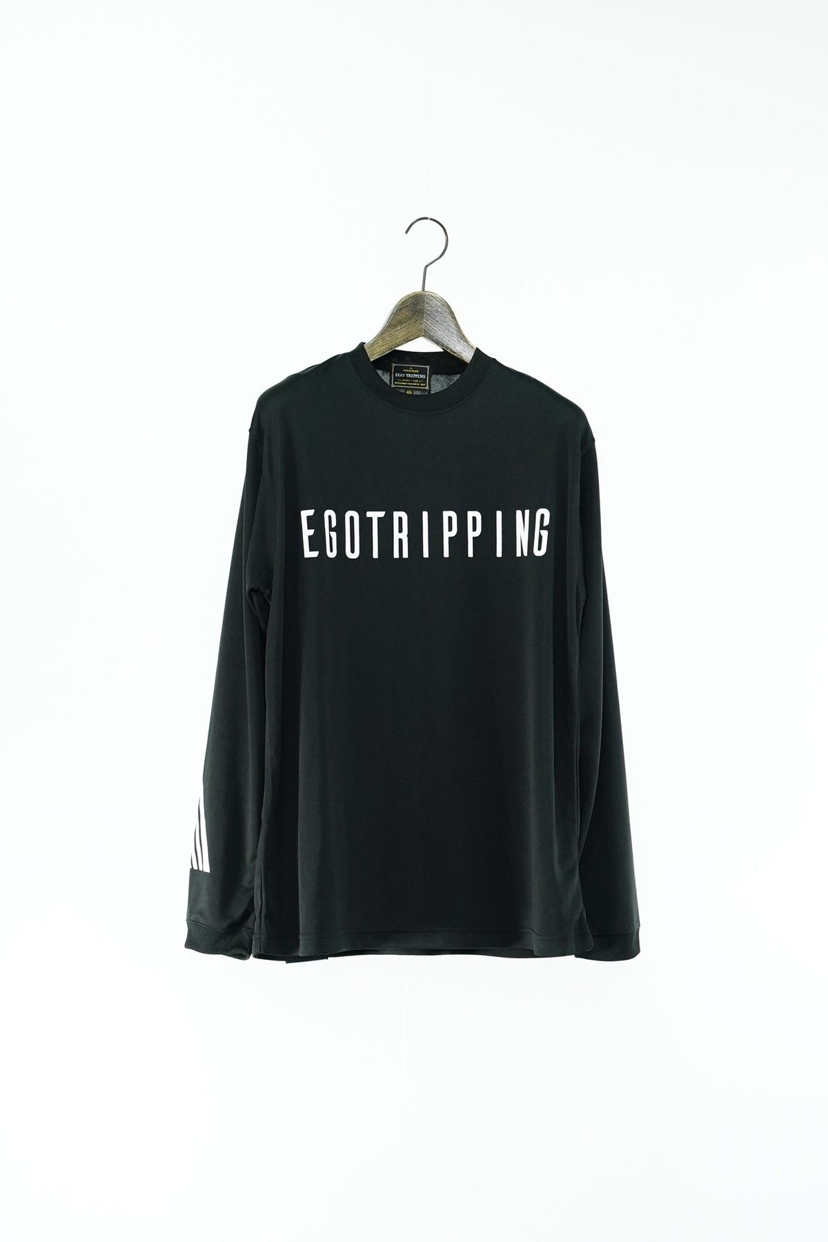 EGO TRIPPING TRAINING TEE LONG / ブラック 【EGO TRIPPING】