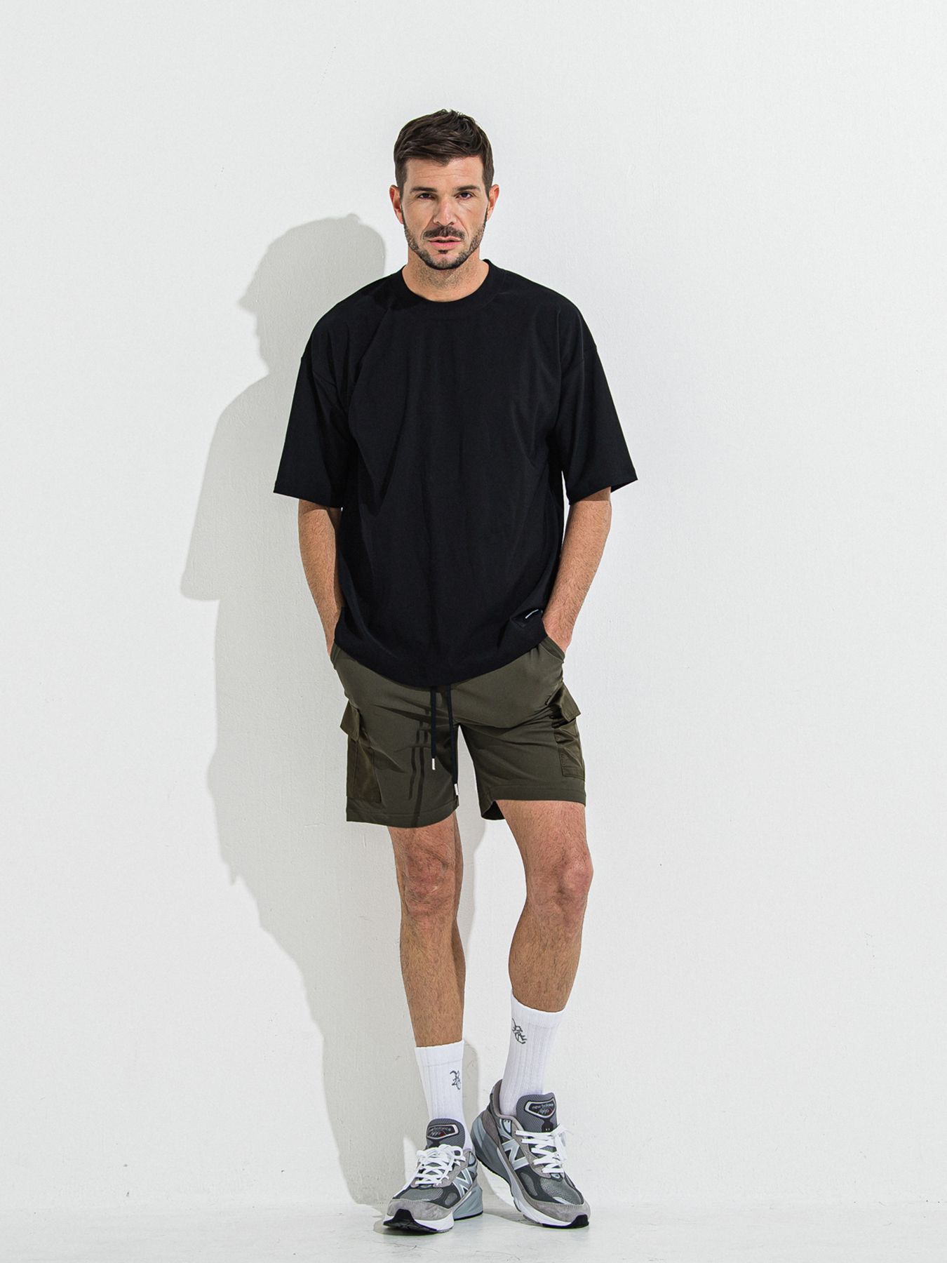 【予約品 】DARRELL CARGO SHORTS / ダレルカーゴショーツ / カーキ