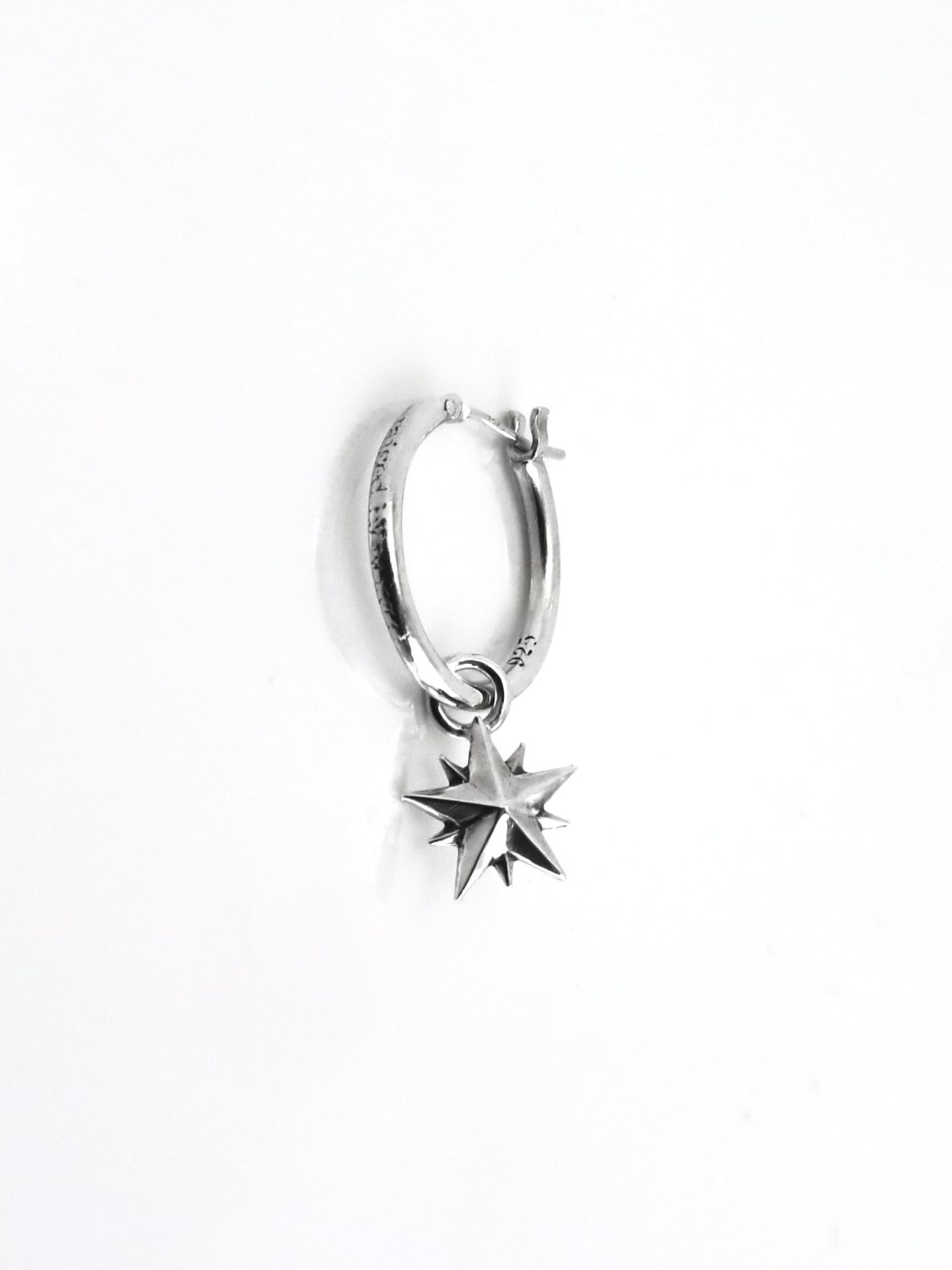 《受注生産》 THIN HOOP -raised by wolves- [LARGE] with 10P STAR / レイズド・バイ・ウルヴス シンフープ L ウィズ 10ピークススター / 注文から2～3週間後入荷予定