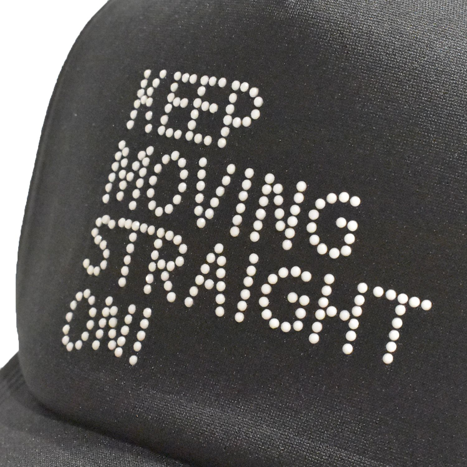 《予約品3月27日 23時55分締め》 KEEP MOV CAP / ベースボールキャップ / ブラック・レインボー 【roarguns 】 8月中入荷予定