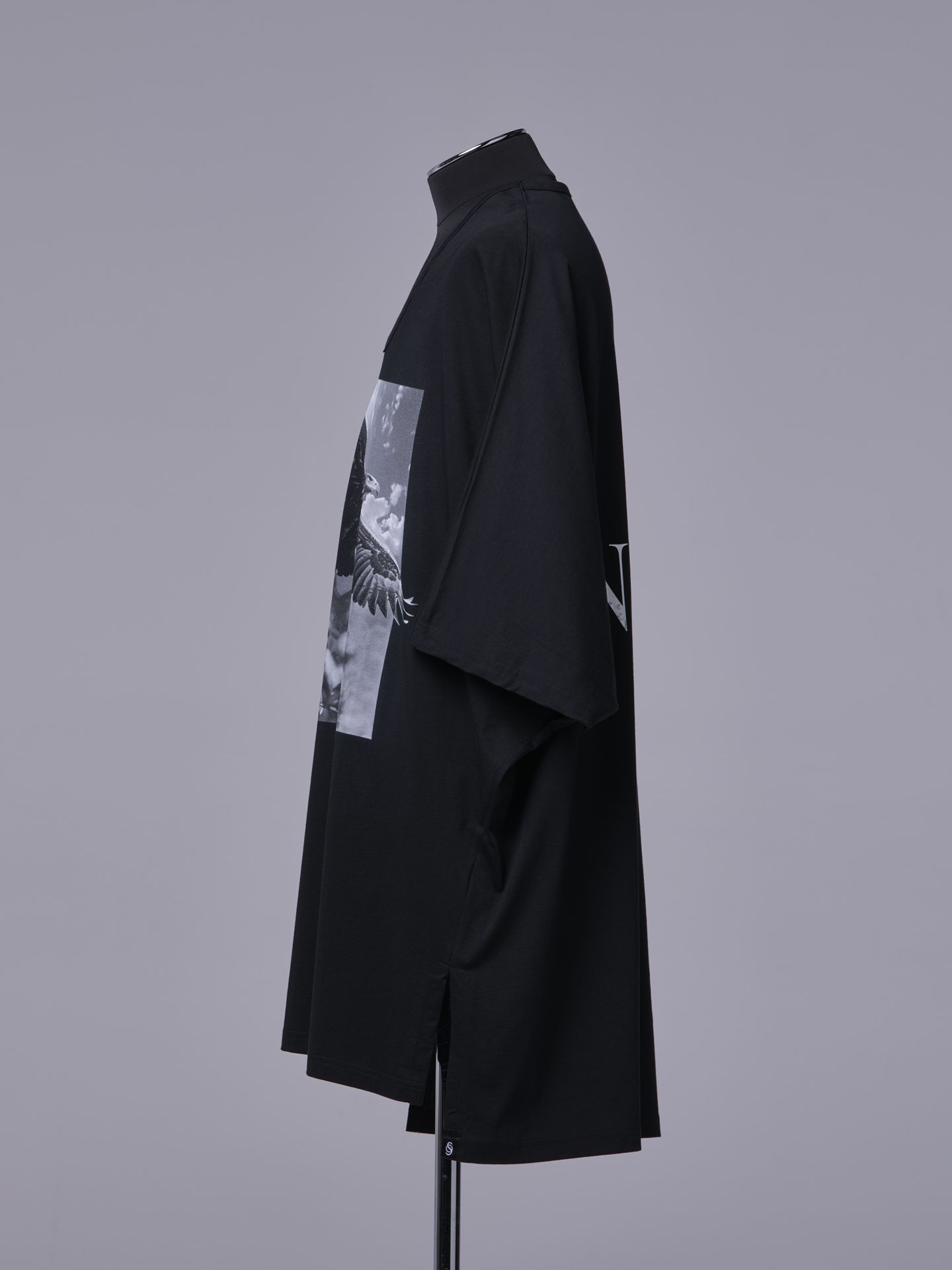 《予約品11月4日 》 V Neck Dolman T-Shirt / ドルマンTシャツ / ブラック