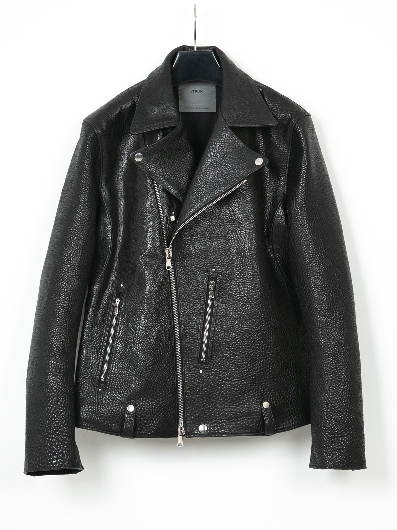 【予約品 10月12日(日) 締切】Pit Vegetable Full Tanned Shrunken Steerhide Double Riders / フルタンニン ピット鞣し シュリンクステアハイド ダブルライダース / HI-FLYER