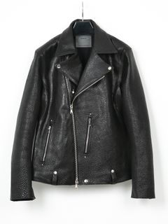 【予約品 10月12日(日) 締切】Pit Vegetable Full Tanned Shrunken Steerhide Double Riders / フルタンニン ピット鞣し シュリンクステアハイド ダブルライダース / HI-FLYER