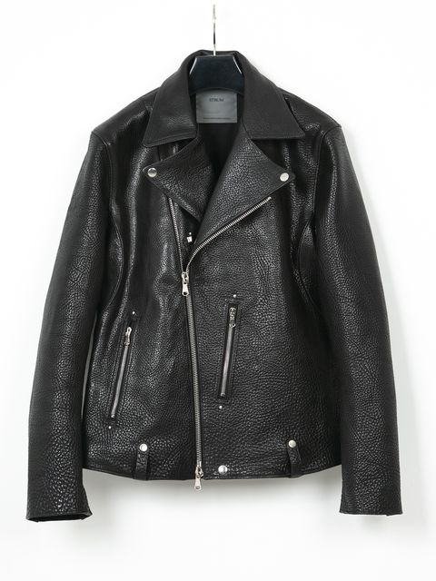 【予約品 10月13日(月) 締切】Pit Vegetable Full Tanned Shrunken Steerhide Double Riders / フルタンニン ピット鞣し シュリンクステアハイド ダブルライダース / HI-FLYER