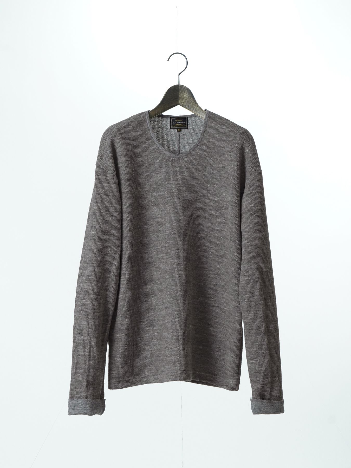 【予約品 】ROLLSLEEVE / ロングスリーブ Tシャツ / 杢SD