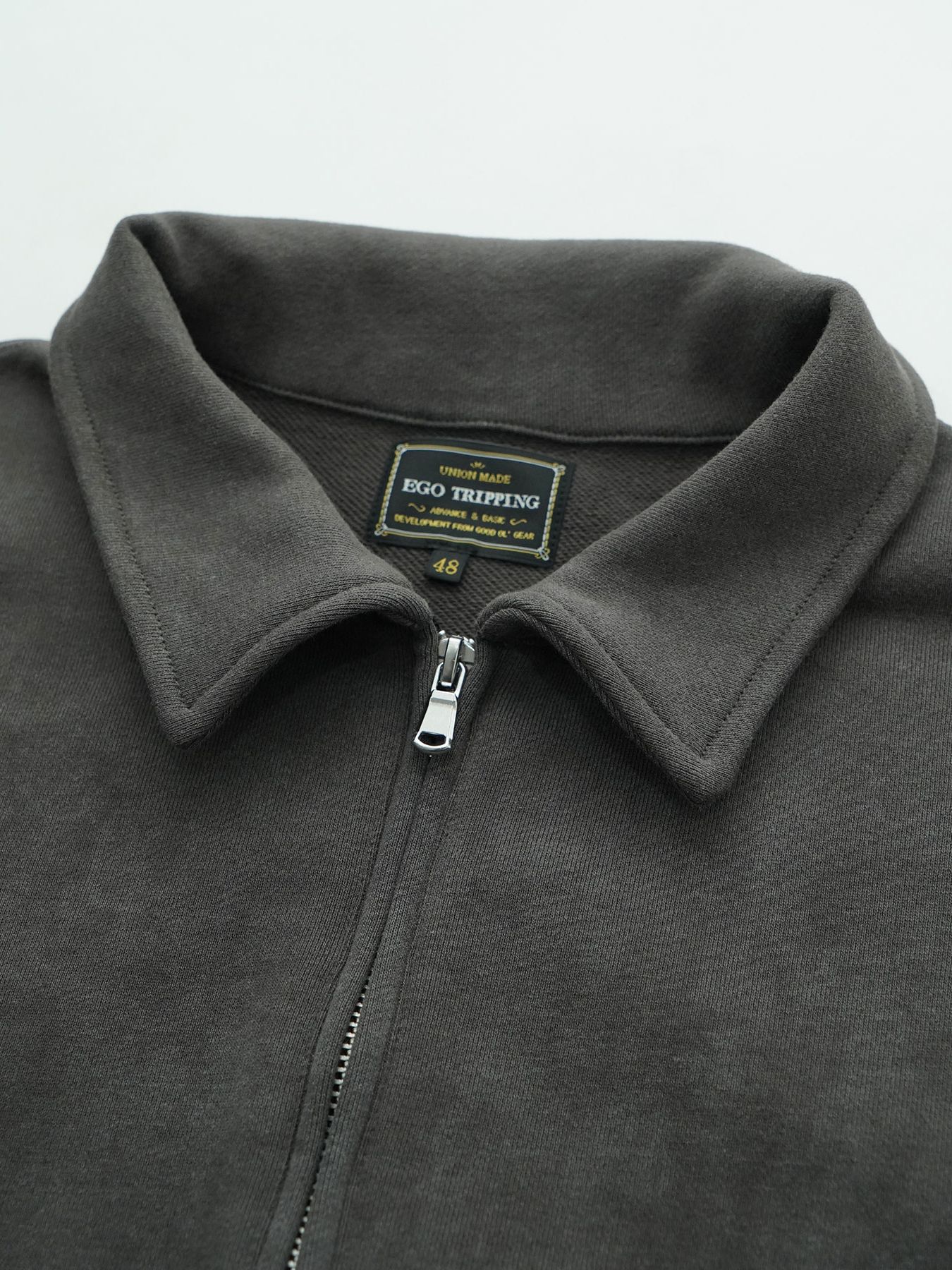【予約品 11月23日(日) 締切】MINIMALPULLOVER / プリント プルオーバーシャツ / CHARCOAL
