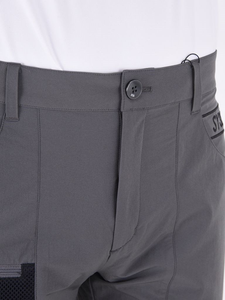 BIG EMB STRETCH PANTS / チャコールグレーSY32GOLF 【SY32 by SWEET YEARS】GOLF