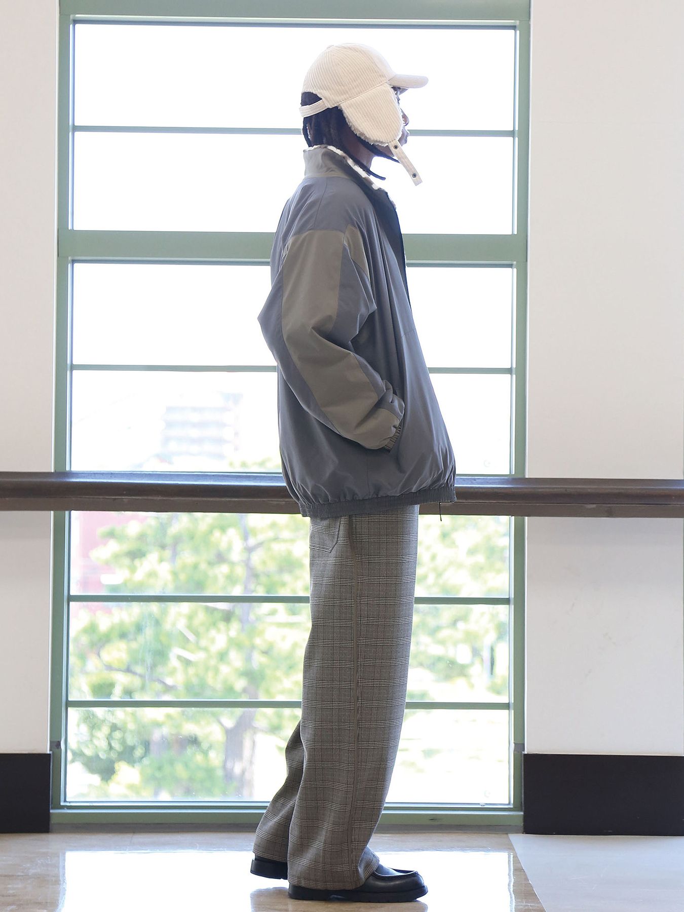 MICHELLE-BOA CAP / IVORY【QUOLT】