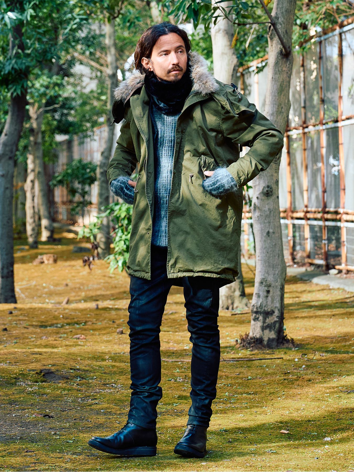 【予約品 】M65 fishtail parka / M65フィッシュテールパーカ / カーキ
