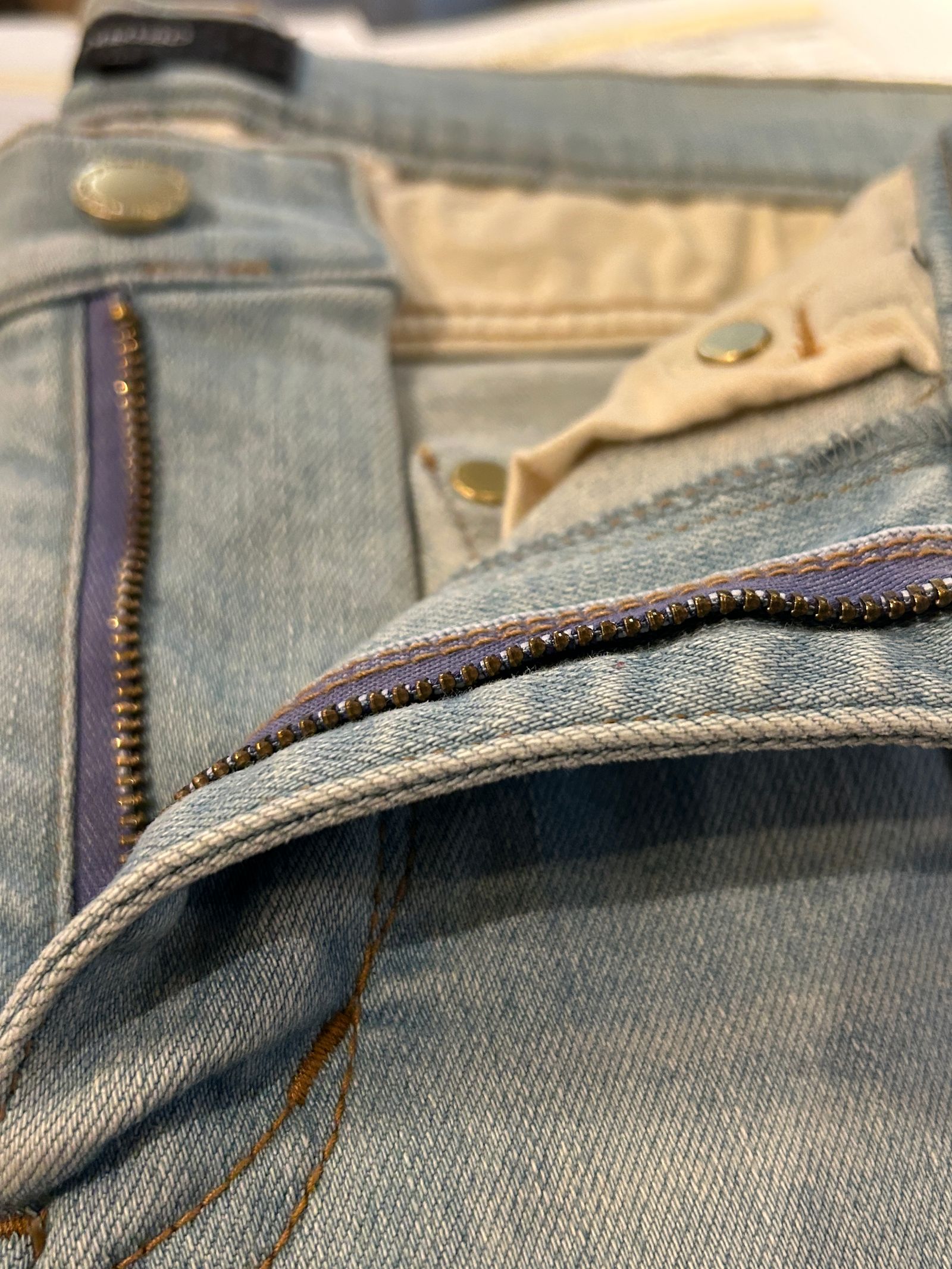 Hybrid Stretch USED Skinny Denim Pants / フェードインディコライト 【ys Yuji SUGENO】