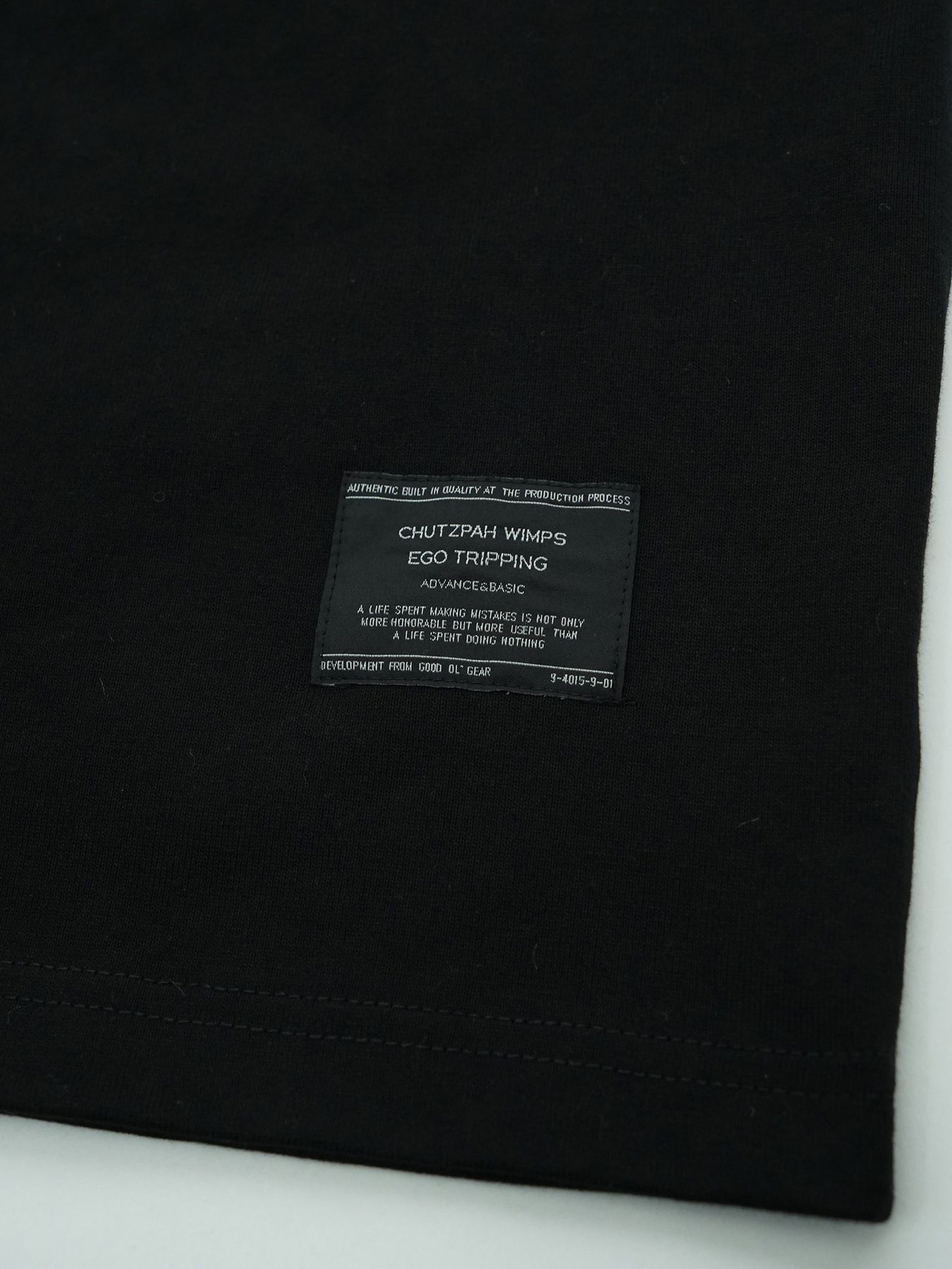 【予約品 2月1日(日) 締切】HEAVYOUNCE TEE / ヘビーオンス カットソー  / ブラック