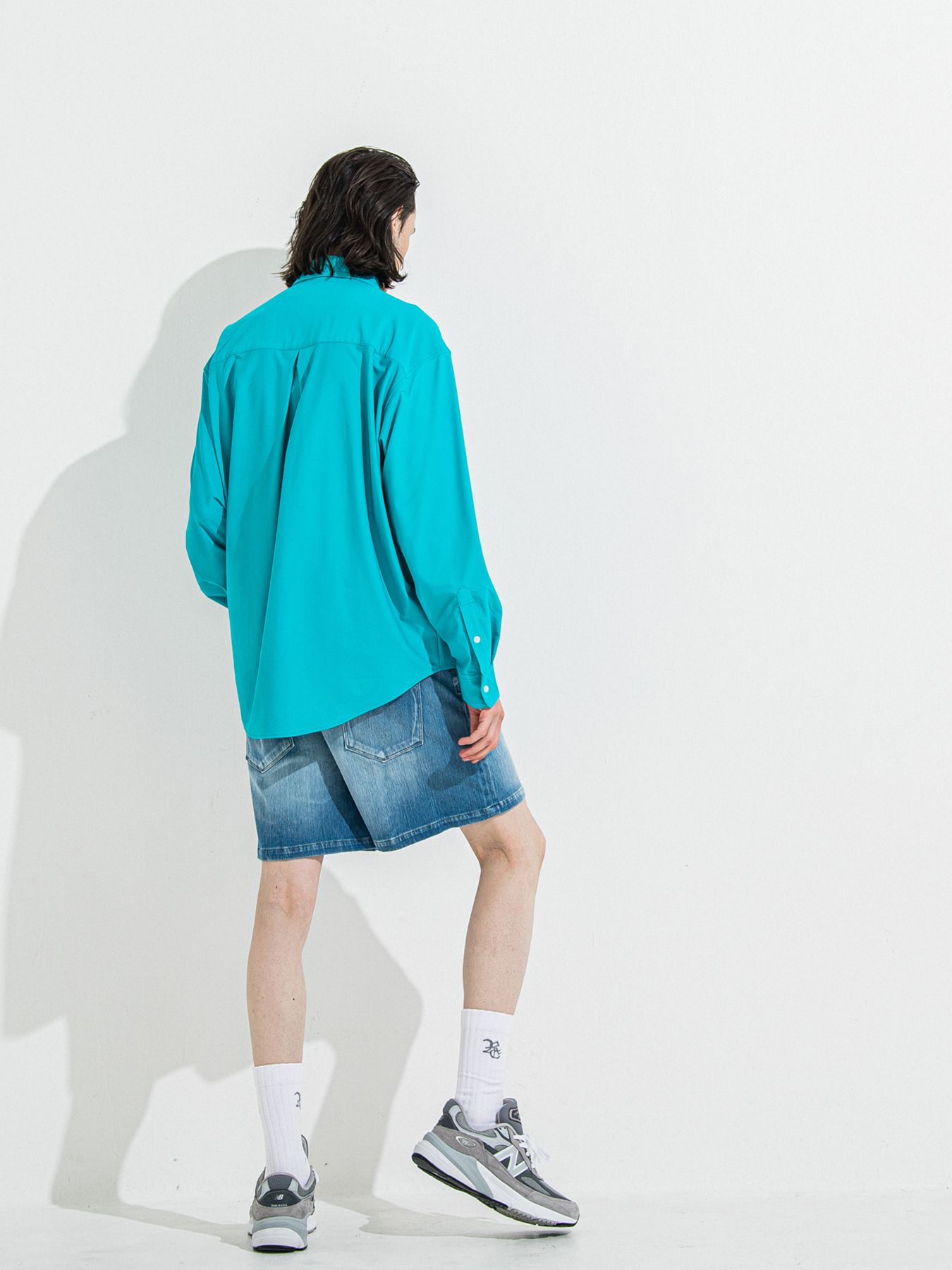 【予約品】RASH JACK SHIRTS / ラッシュガード ジャックシャツ / ターコイズ