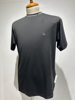 ランニングモックネックTシャツ / ブラック