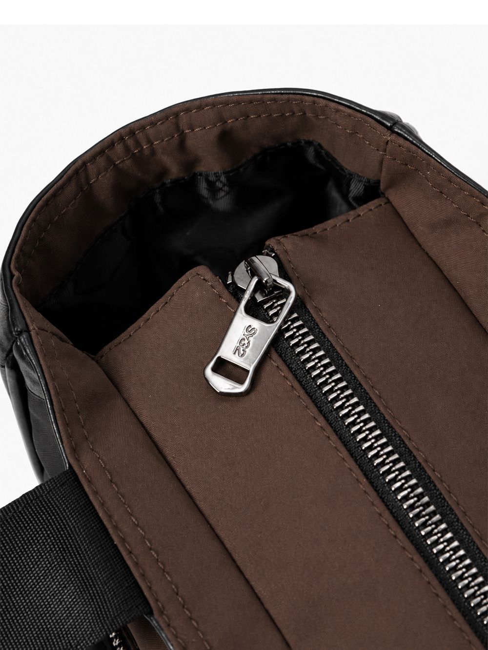 WOVEN INSULATION CART BAG / ウーブン インサレーション カートバッグ / ブラウン 【SY32 by SWEET YEARS GOLF】