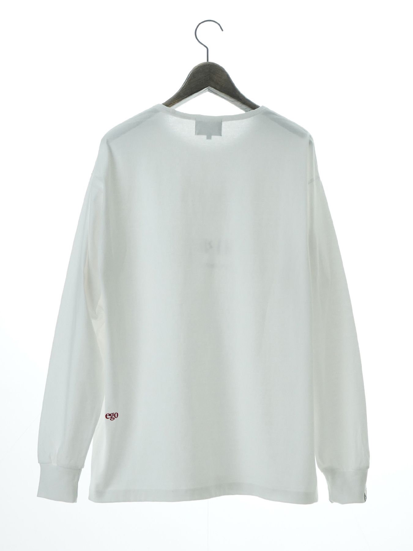 【予約品 10月26日(日) 締切】PRINTTEE-A long / ロゴプリントカットソー / WHITE