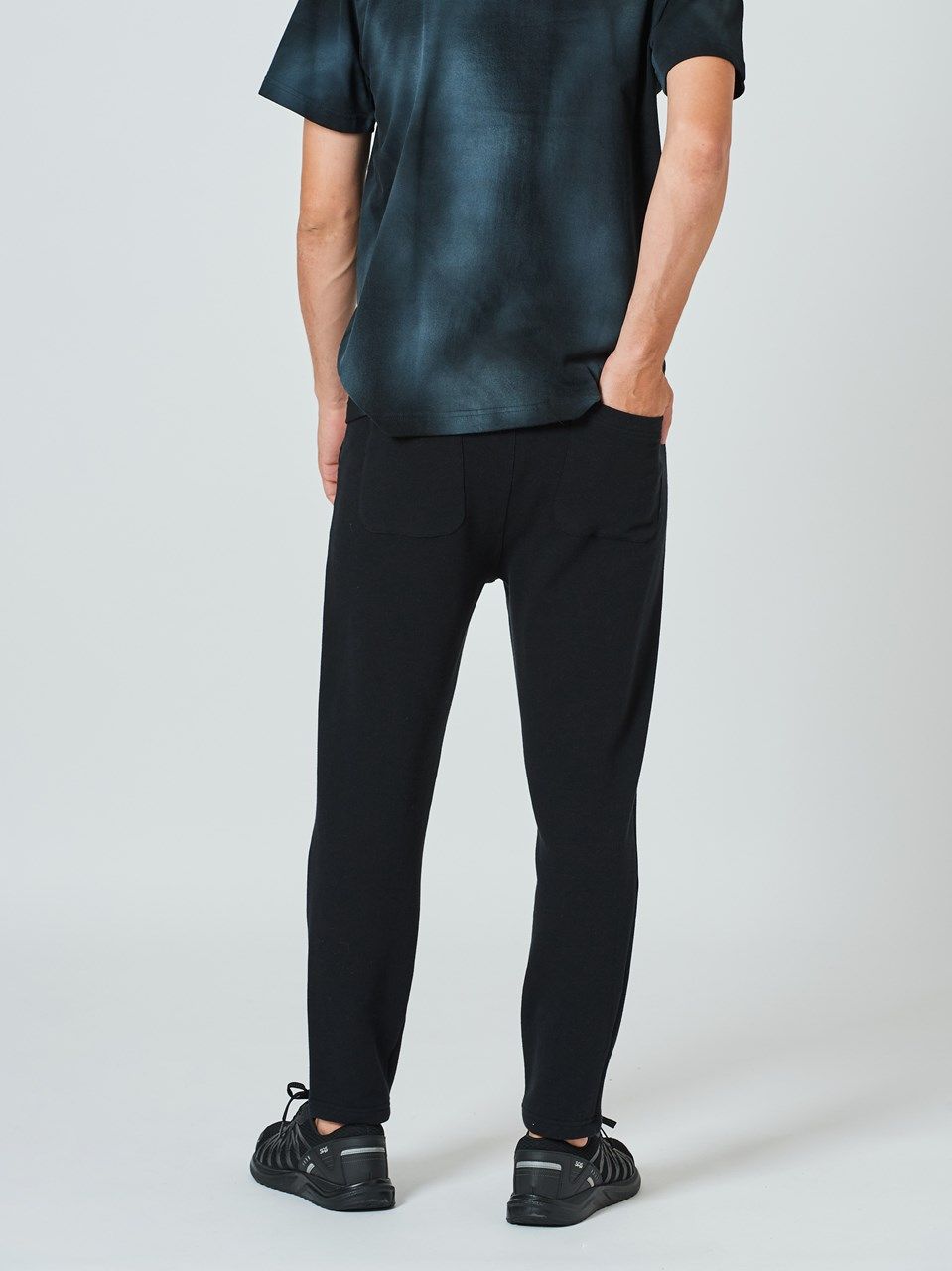 (予約品2023年10月19日18時締め) Sweat Easy Pants / イージーパンツ / ブラック