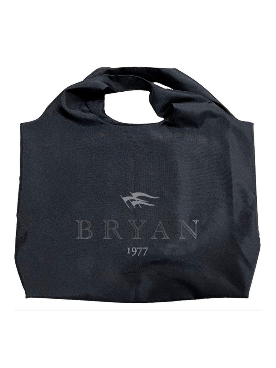 限定45周年記念コラボファスナー開きPRESS BAG/プレスバック 黒プリント［kiryuyrik×BRYAN］