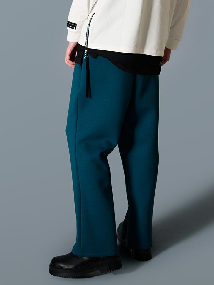 SENTER STITCH FLARE PANTS / フレアパンツ / ディープグリーン