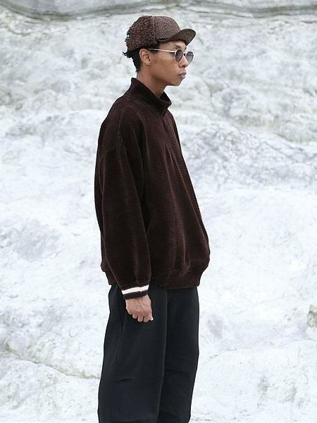 SEWEE PULLOVER / BOURDEAX-RED / QUOLT クオルト