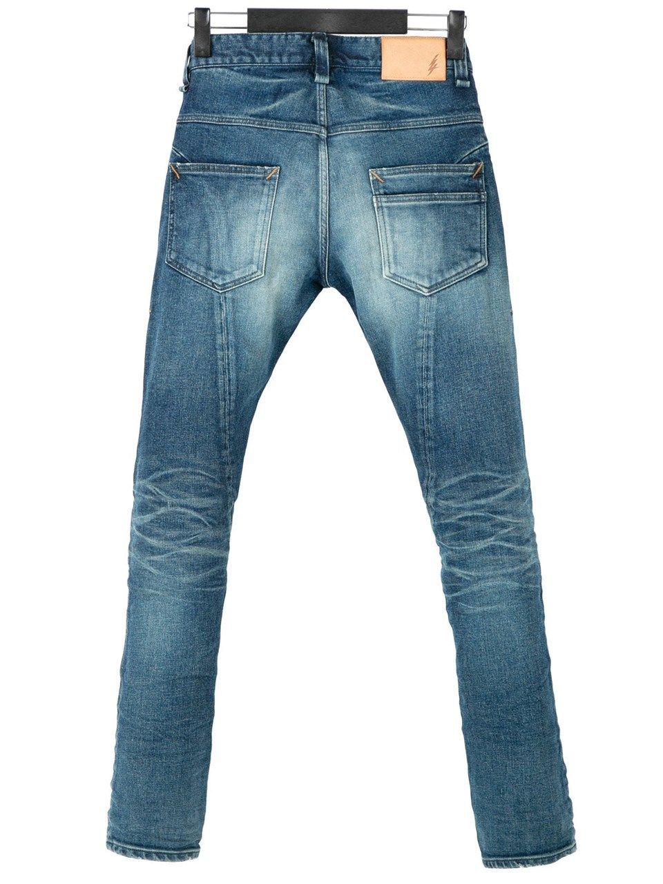 12.5oz Organic Cotton Stretch Denim Tight Straight Jeans / 12.5oz オーガニックコットン ストレッチデニム タイトストレート  / TIGHT JOE  / インディゴUSED