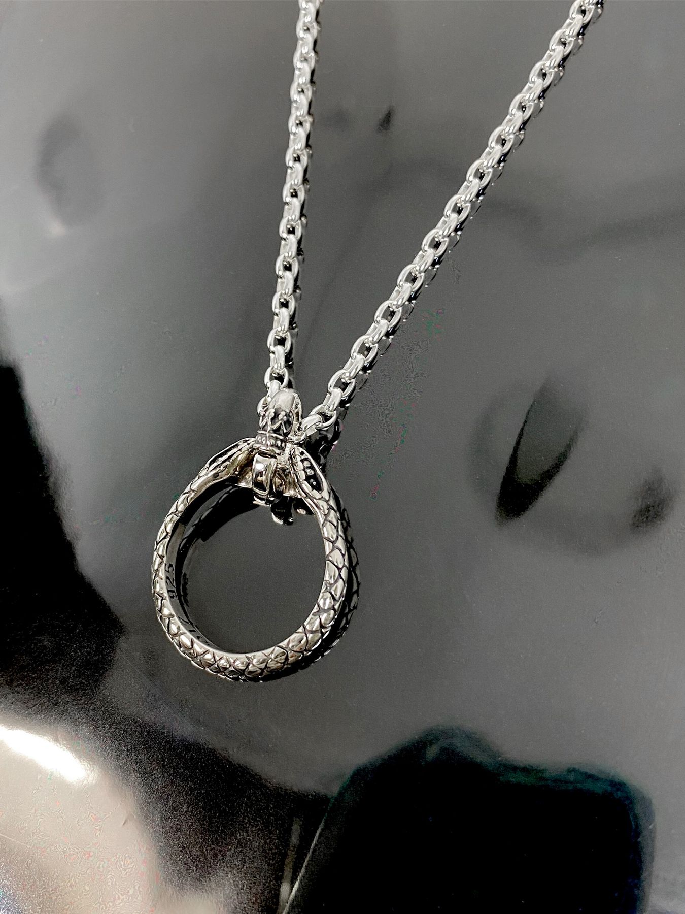 《受注生産》HORSESHOE:SNAKE NECKLACE / スネークホースシューネックレス / 注文から1～2週間後入荷予定