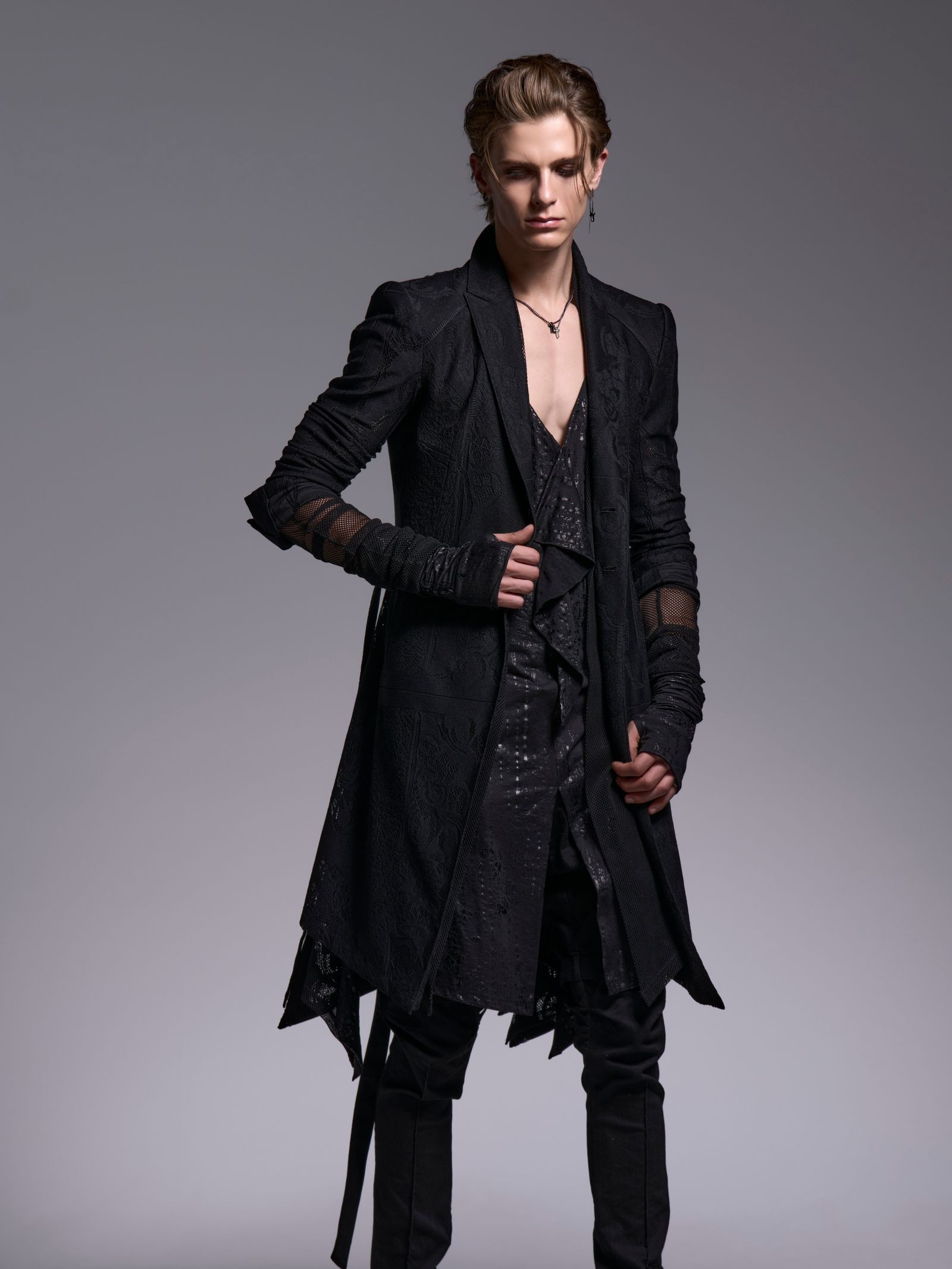 【予約品 1月4日(日) 締切】Dolman Sleeve Cardigan / ドルマンスリーブ カーディガン / ブラック