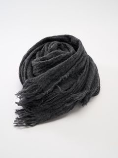 fringe soft stall / ストール / グレー