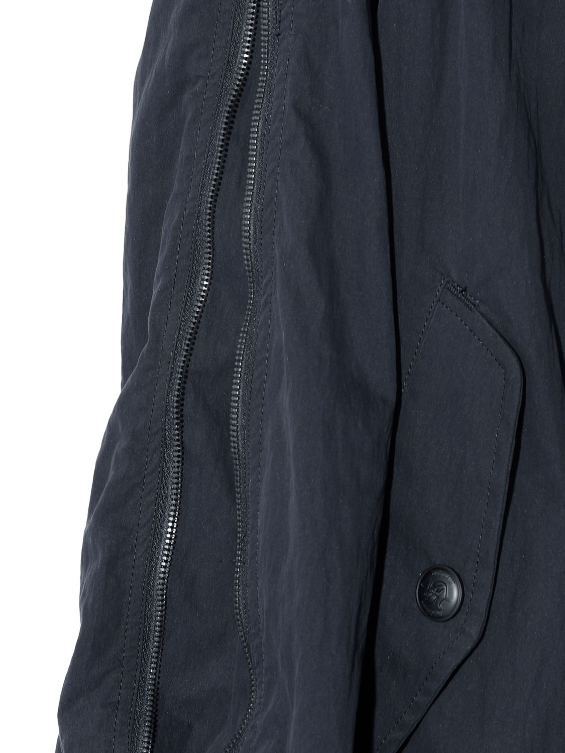 【予約品】 SWITCHBLADE x nude:masahiko maruyama ZIPPER FUSION MODS COAT / モッズコート / BLACK