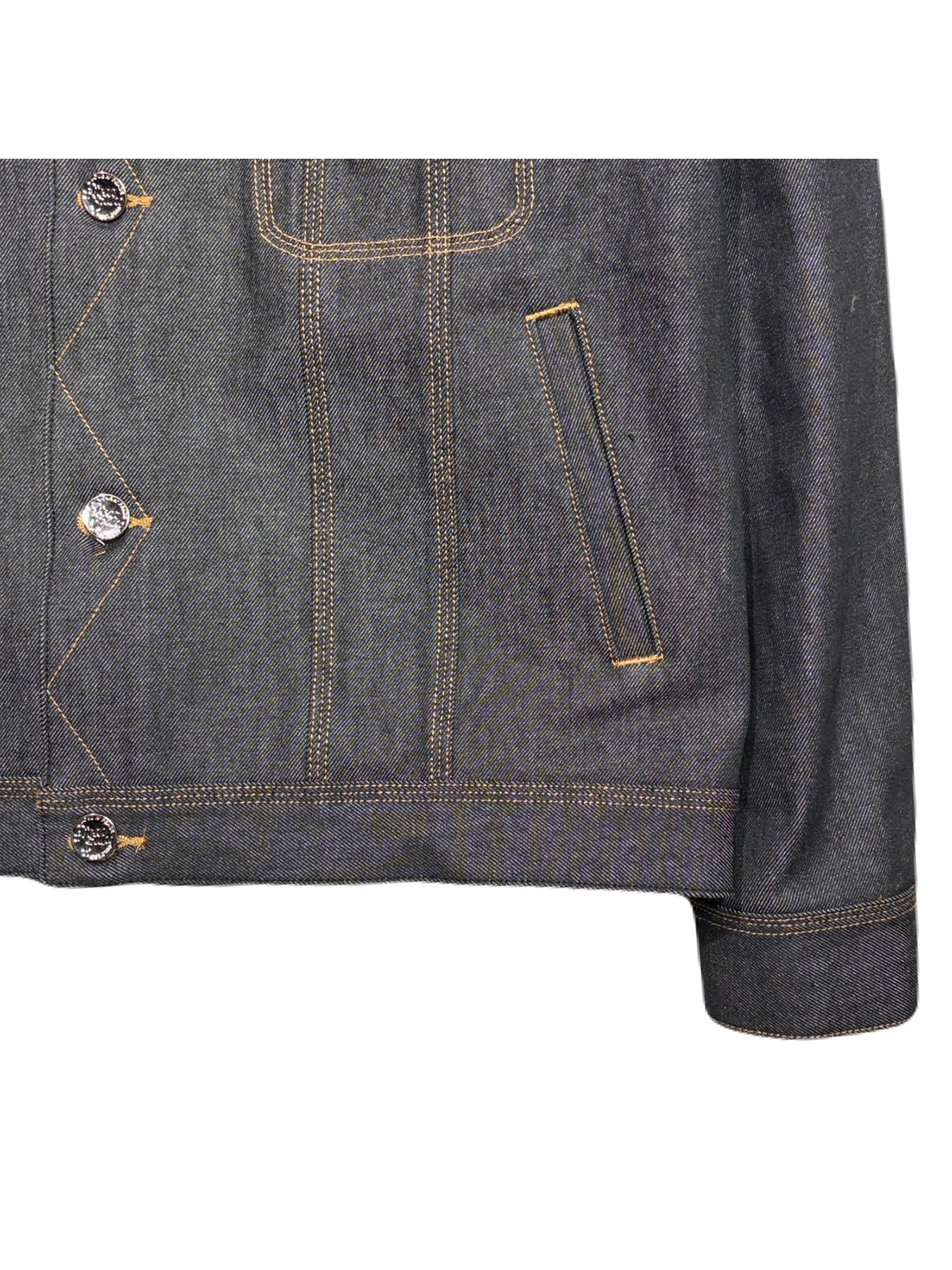 【予約品 3月9日(月) 18:00 締切】VIN/DEN/JK SWARRO / クリスタルクロスガン ヴィンテージ デニム ジャケット / ブラック