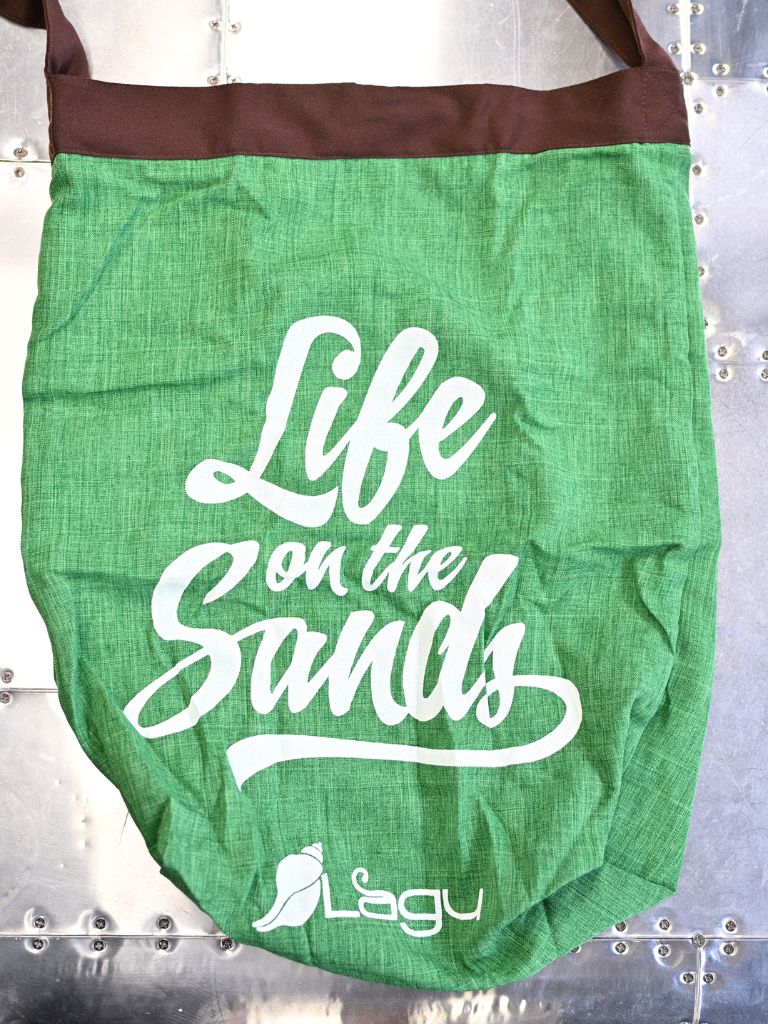 【予約品 】 RESOUND X Lagu Blanket&ecobag  / ブランケット＆エコバッグ / グリーン