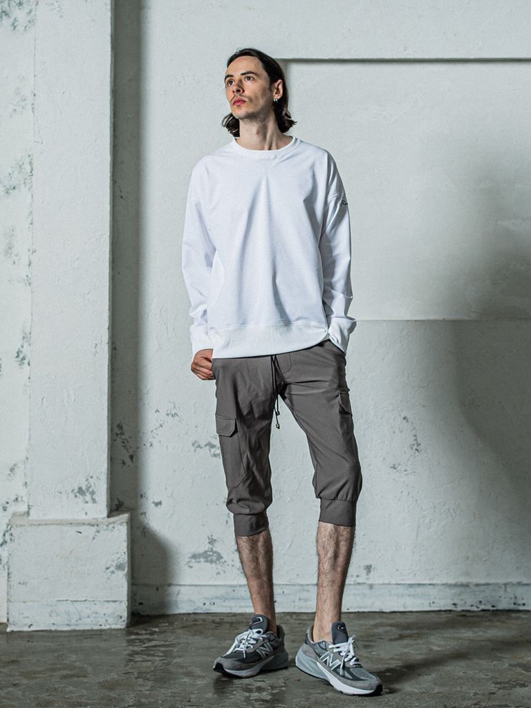 cargo cropped PTクロップドカーゴパンツ / グレー