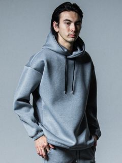 《予約品》 cardboard hoodie / ダンボールニットパーカー / グレー