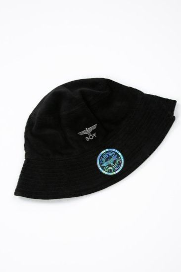 CORDUROY 2WAY BUCKET HAT/ ブラック 【BOY LONDON】