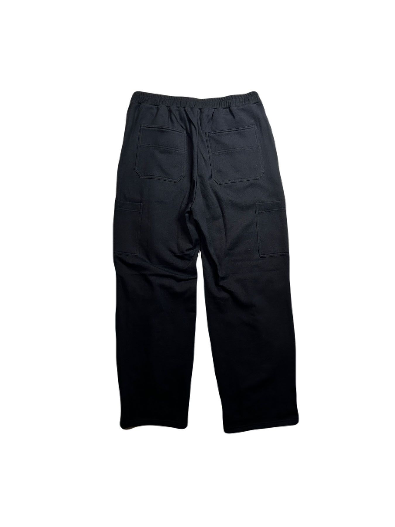 【予約品 8月10日(日) 締切 】アイトヘイワ SWEAT PANTS / アイトヘイワ スウェットパンツ / 刺繍 クリスタル ブラック