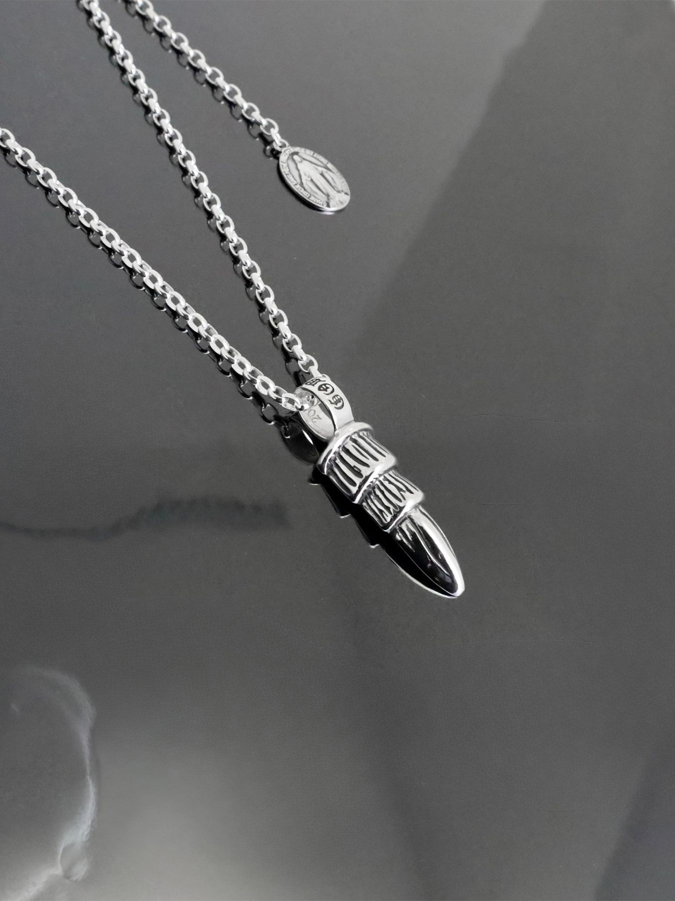 《受注生産》EAGLE CLAW with LOGO #1 NECKLACE with GODSIZE® I.D. TAG / イーグルクロウ #1ネックレス ゴッドサイズ® I.D.タグ / 注文から1～2週間後入荷予定