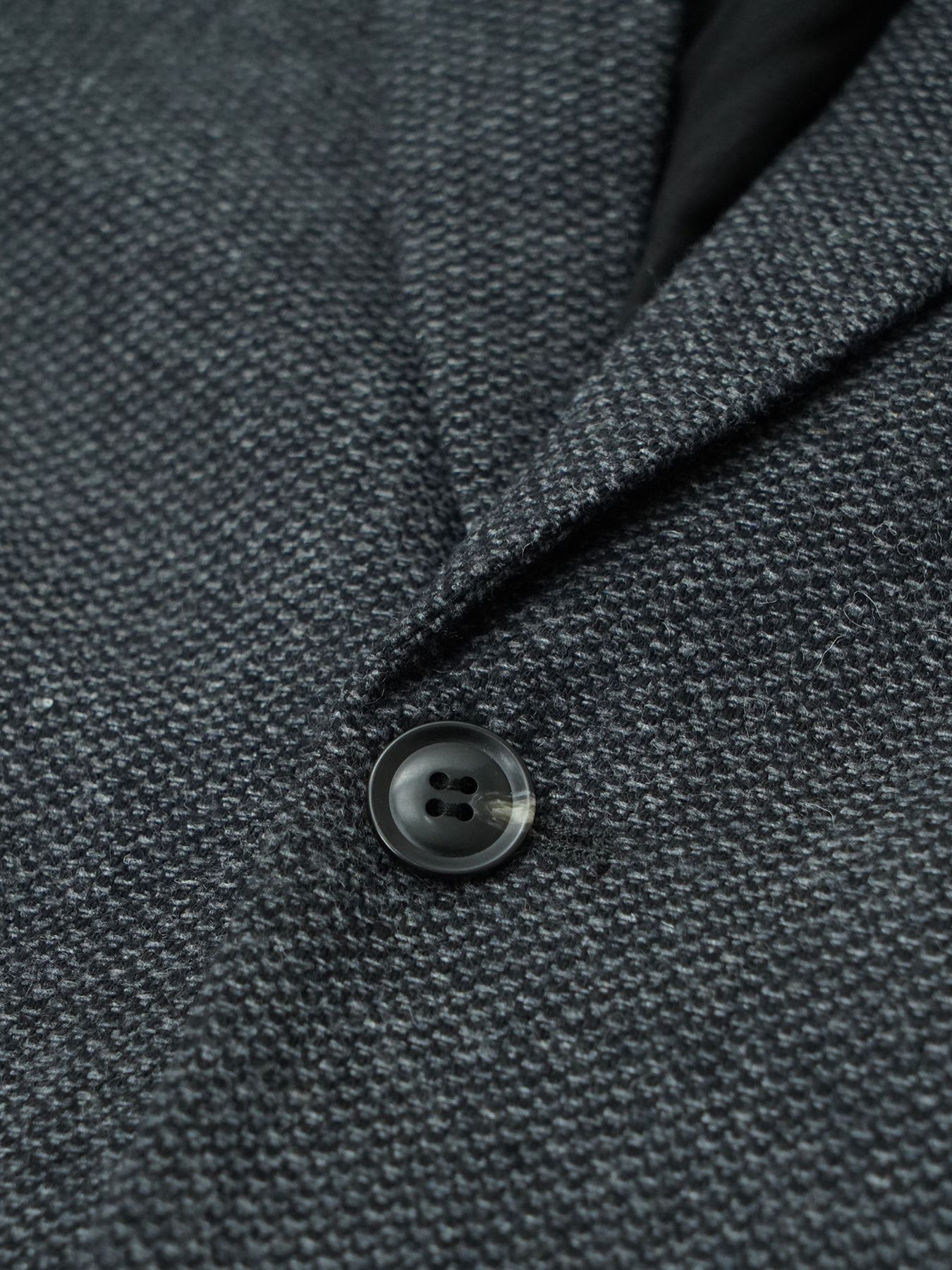 【予約品 】LOUNGECUT JACKET / ジャケット / チャコール× ブラック