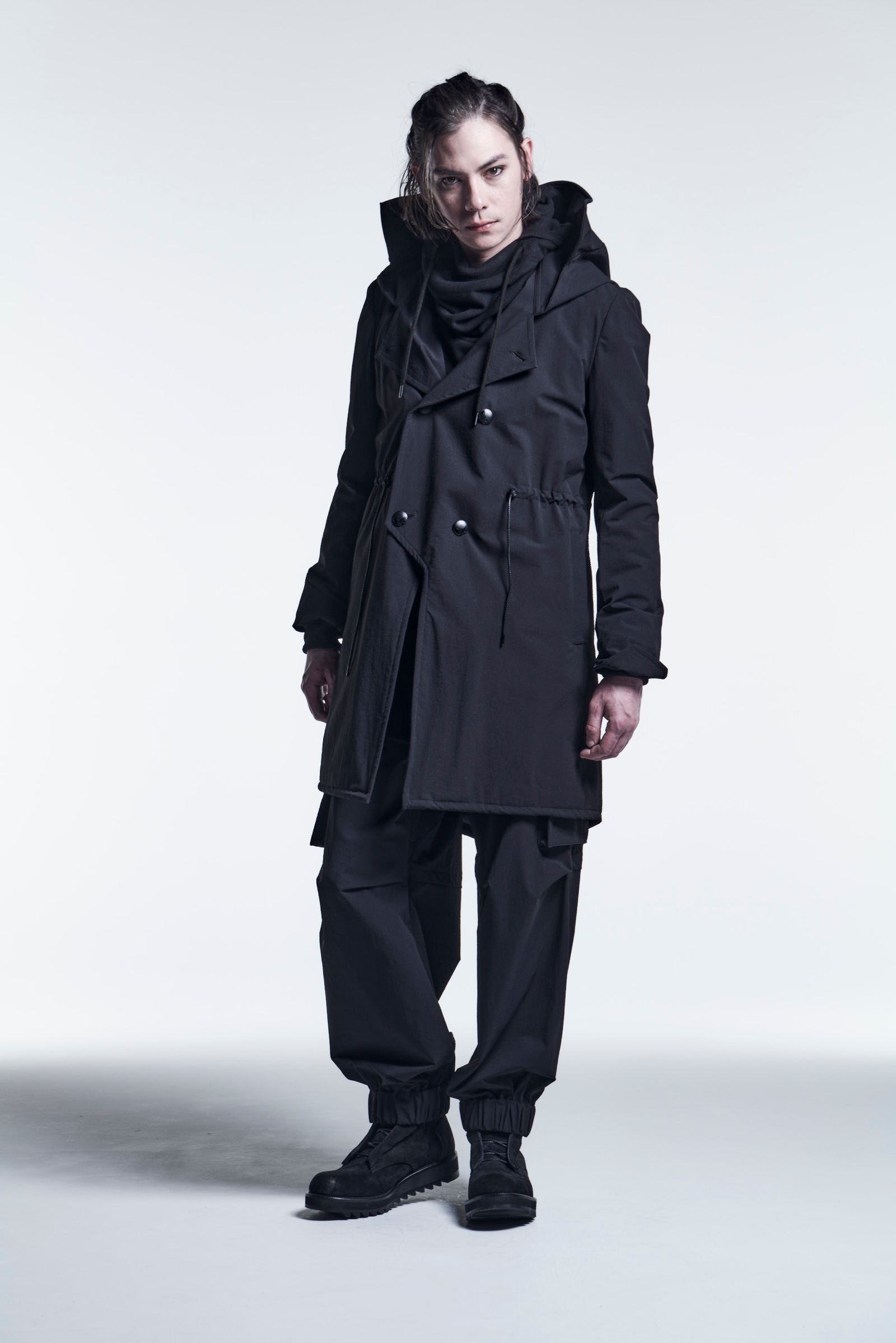 《予約品》 CargoPants 2Way-W-Cloth / Black 【kiryuyrik】 9月入荷予定