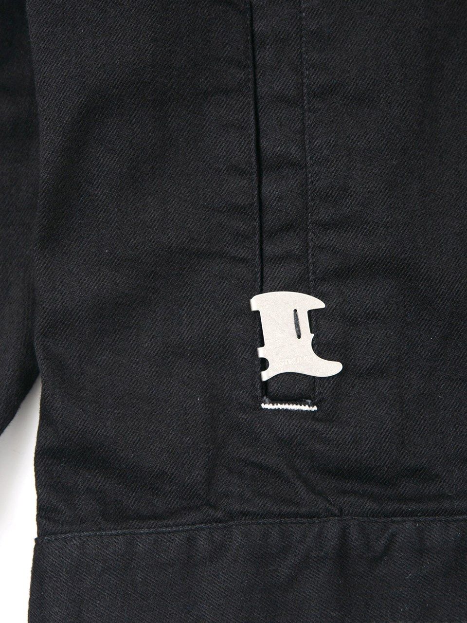 11oz Organic Cotton Stretch Denim Jacket / 11oz オーガニックコットン ストレッチデニム ジャケット / Jimmy / ブラック