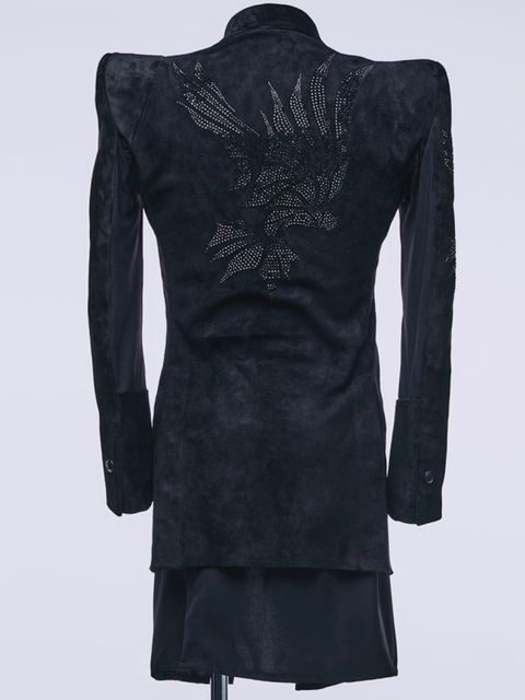 《予約品》 Anchor Layered Jacket / スワロレイヤードジャケット / ブラック 【THE ONENESS】